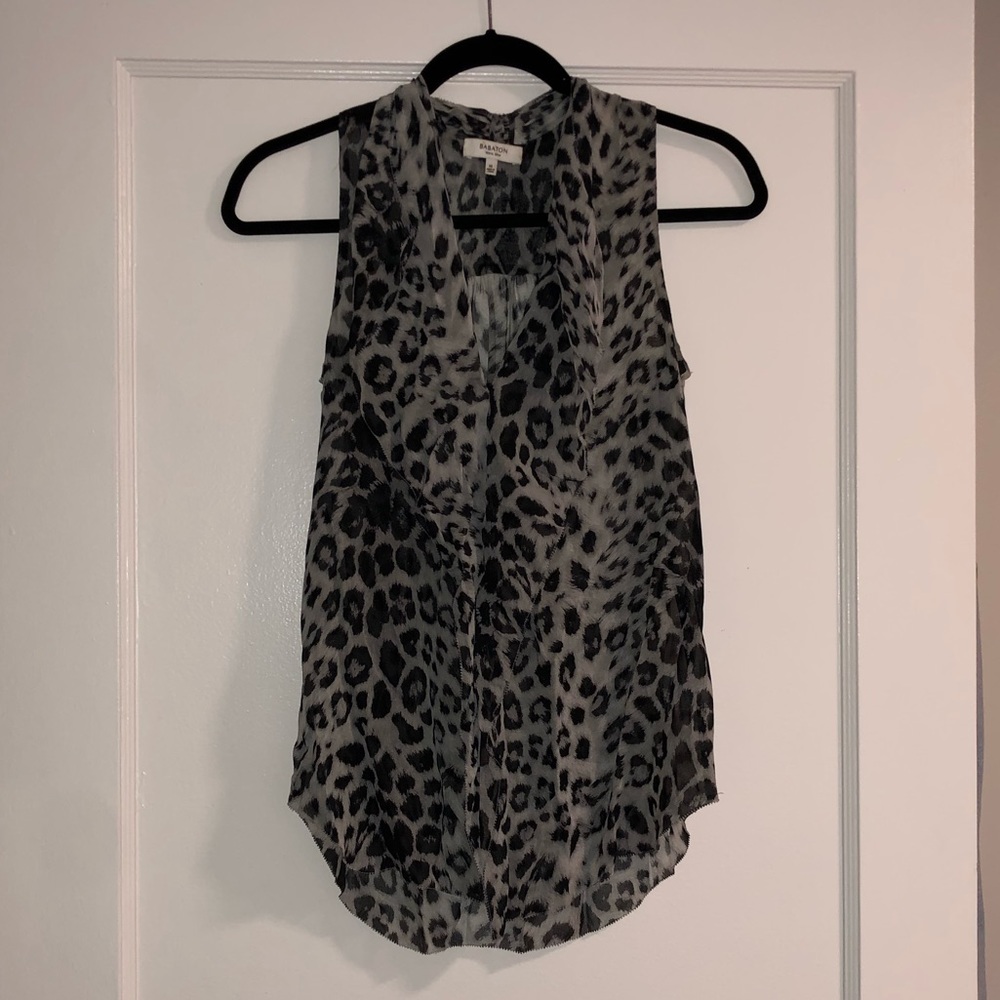 Aritzia Babaton silk blouse